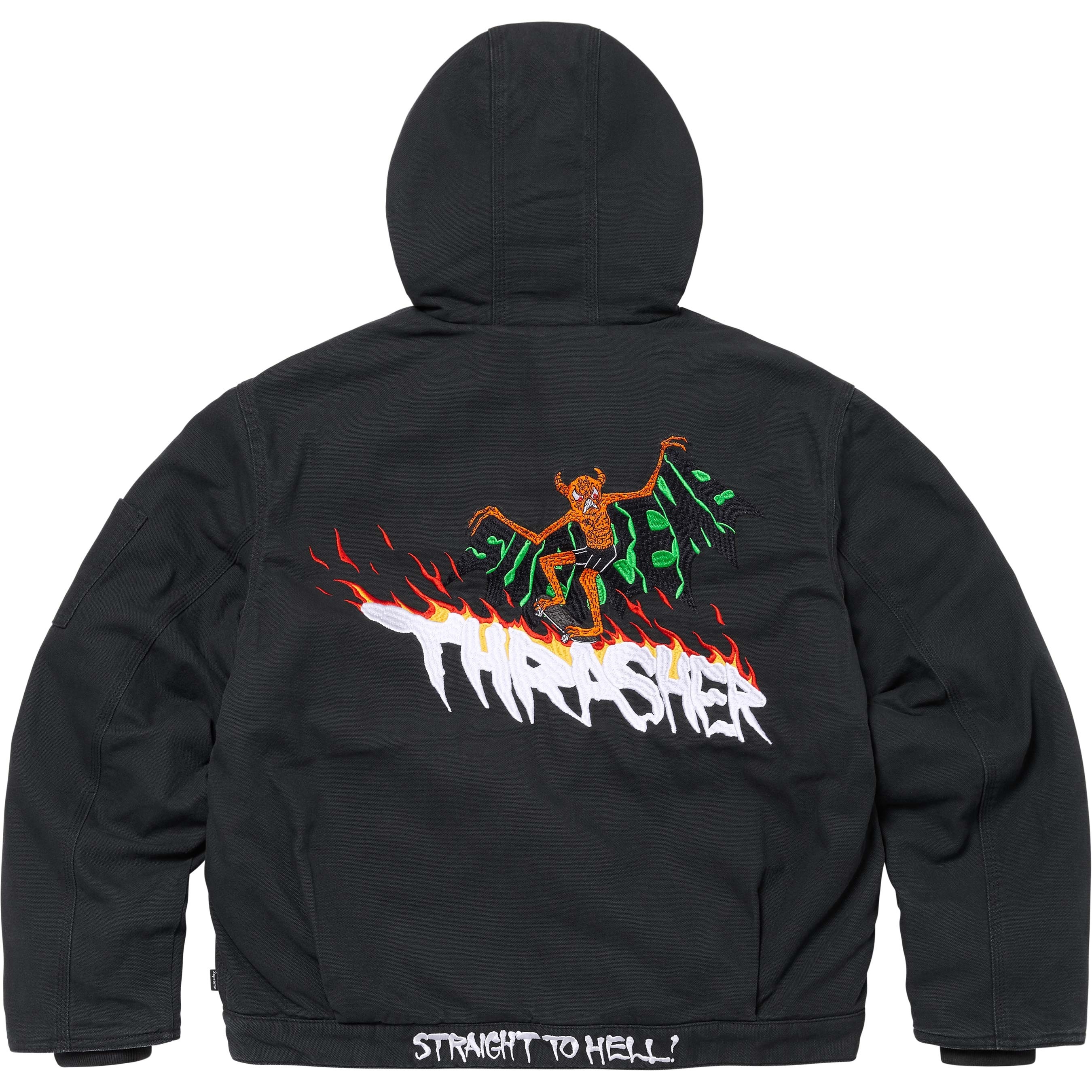 Supreme®/Thrasher® Hooded Work Jacket view 5
